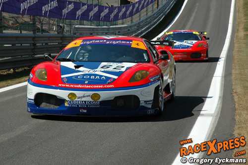 De twee Italiaanse raspaarden van Scuderia Ecosse
